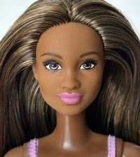 New! Hybrid MBILI Chandra Barbie Doll, AA, African, Swimsuit Beach OOAK