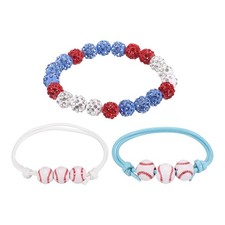 3Pcs Baseball Bracelet 7
