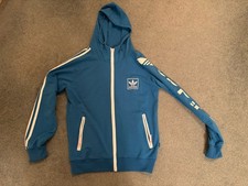 ADIDAS Originals Firebird Mens Tracksuit Jacket  Pants Light Blue Sz S