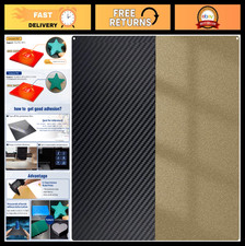 Premium Double-Sided PEI Build Plate for 3D Printers - Smooth Textured 128x128