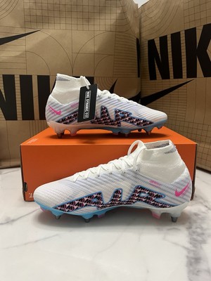 NEW Nike ZM Mercurial Superfly 9 Elite SG Pro Blast Pack FD0250-146 Size 8 Nike Mercurial Superfly 9 SG-Pro Pink Blast FD0250-146 Men main image 2