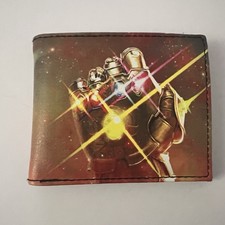 Avengers Thanos infinity gauntlet Bi-fold Wallet Heroes Infinity War.