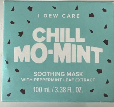 Wash Off Face Mask - Chill Mo Mint | Soothing Mask with Peppermint Leaf Extra...