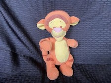 2001-2003 Fisher Price Tigger Baby Plush Toy With Rattle  No Tush Tag 