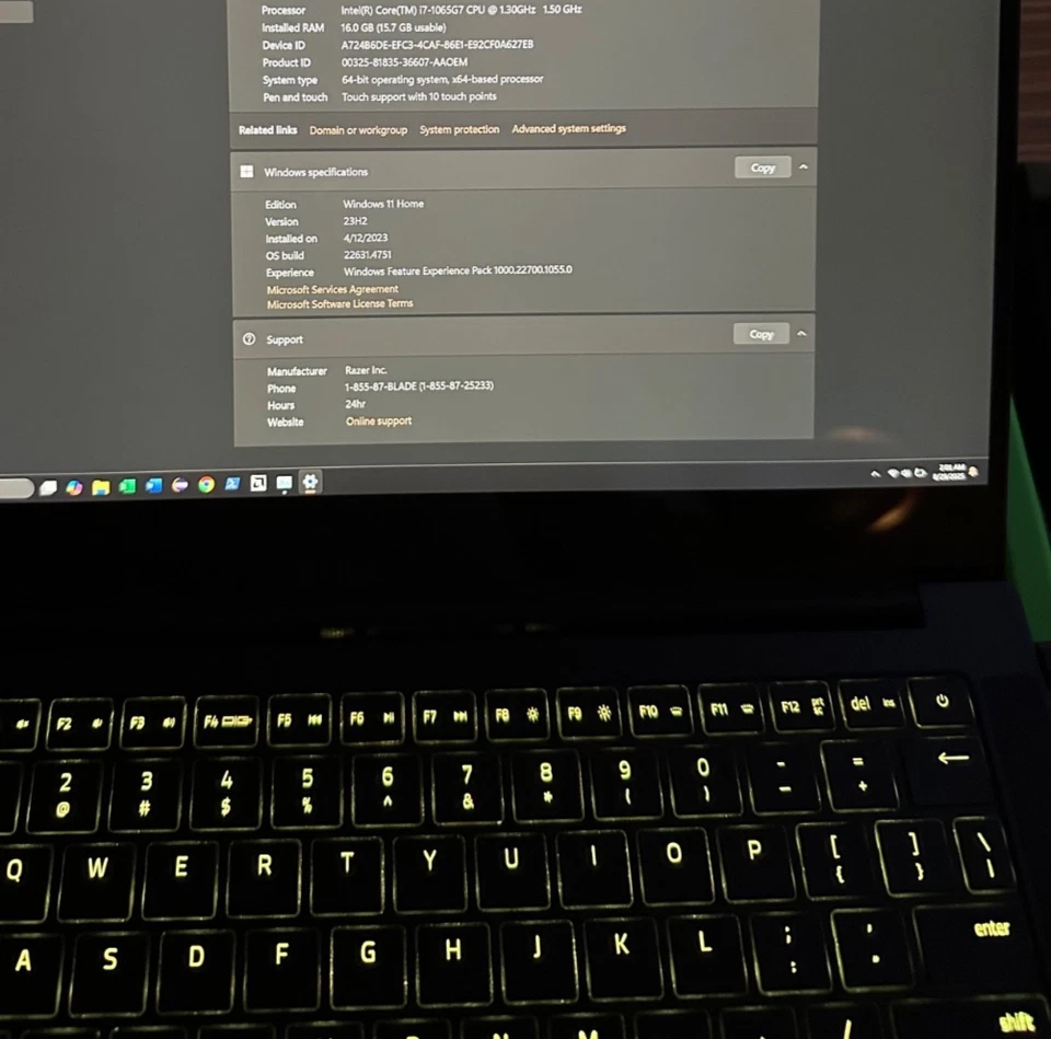 Razer Blade Stealth 13"" (2020) Foto 3 de 4
