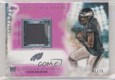 2015 Topps Inception Rookie Patch Magenta 41/75 Nelson Agholor #RP-NA Patch 1q2