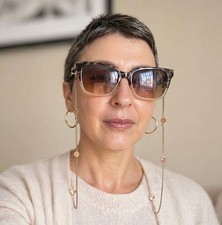 Eyeglass Chain Sunglasses Read Glasses Chain Holder Eyewear Rope Necklace Beads