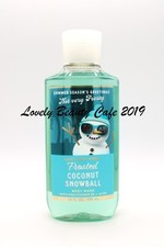 BATH  BODY WORKS / FROSTED COCONUT SNOWBALL / SHOWER GEL BODY WASH / 10 FL OZ