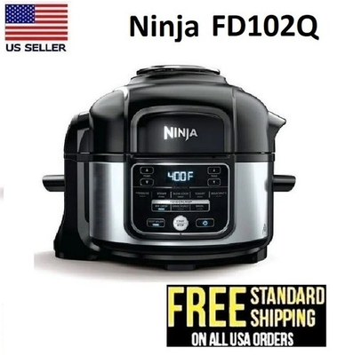 #ad Ninja Foodi FD102Q 5 Quart 11 in 1 Pressure Cooker w TenderCrisp Technology $128.95