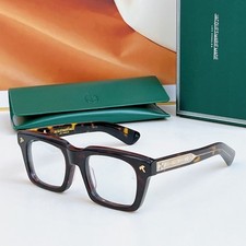 Jacques Marie Mage QUENTIN Sunglasses Havana/Clear 50-22-149mm With Case New