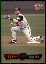 2002 Fleer Ultra Gold Medallion #182 Todd Walker Cincinnati Reds