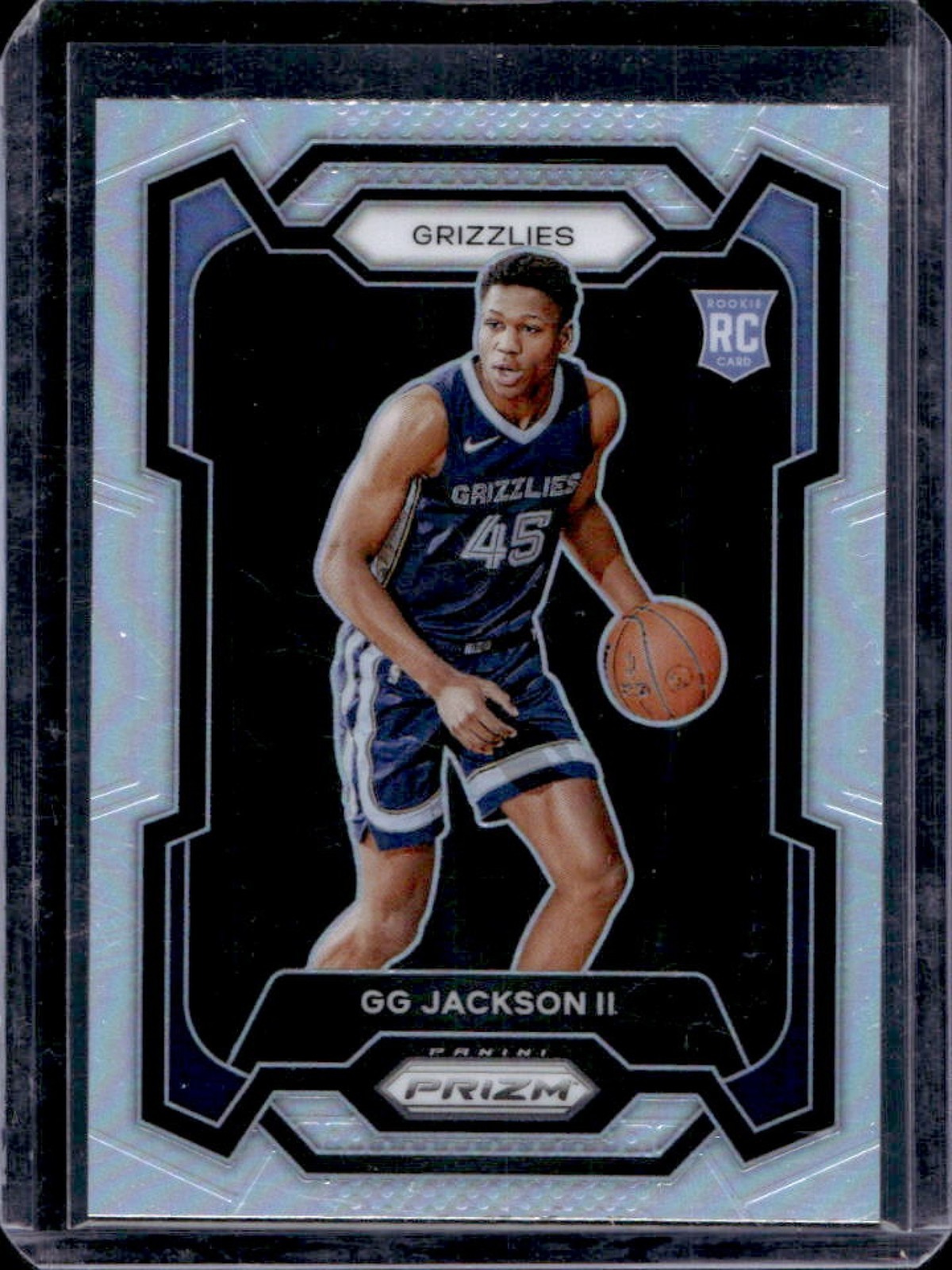 2023-24 Prizm GG Jackson II RC Prizm Silver #179 Grizzlies