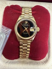 Rolex Datejust Lady President Black Onyx Dial on President 69178 Complete