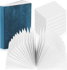 50Pcs Copper Miniature Book: 1:12 Scale Mini Dollhouse Book Tiny Dollhouse Noteb