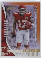 2019 Panini Absolute Rookie Orange Spectrum 23/75 Mecole Hardman Jr #128 7eo