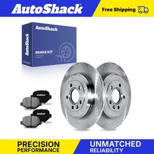 Rear Brake Rotors Ceramic Pads for Ford Explorer Edge Taurus Flex 3.5L V6
