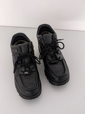 Rockport XCS Hydro-Shield Vibram Mens Leather Walking Shoes Black Size 8 W Wide