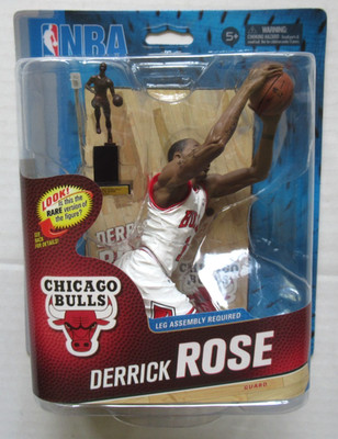 MCFARLANE DERRICK ROSE NBA SERIES 24 BULLS CL VARIANT FIGURE 218/1250 TROPHY NIP