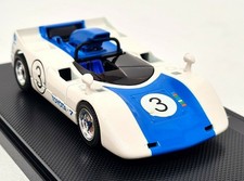 Ebbro 1/43 - Toyota 7 Japan GP 1969 3 Blue White Diecast Scale Model Race Car