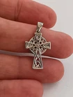 Lovely Sterling Silver Cross Pendant R15JY