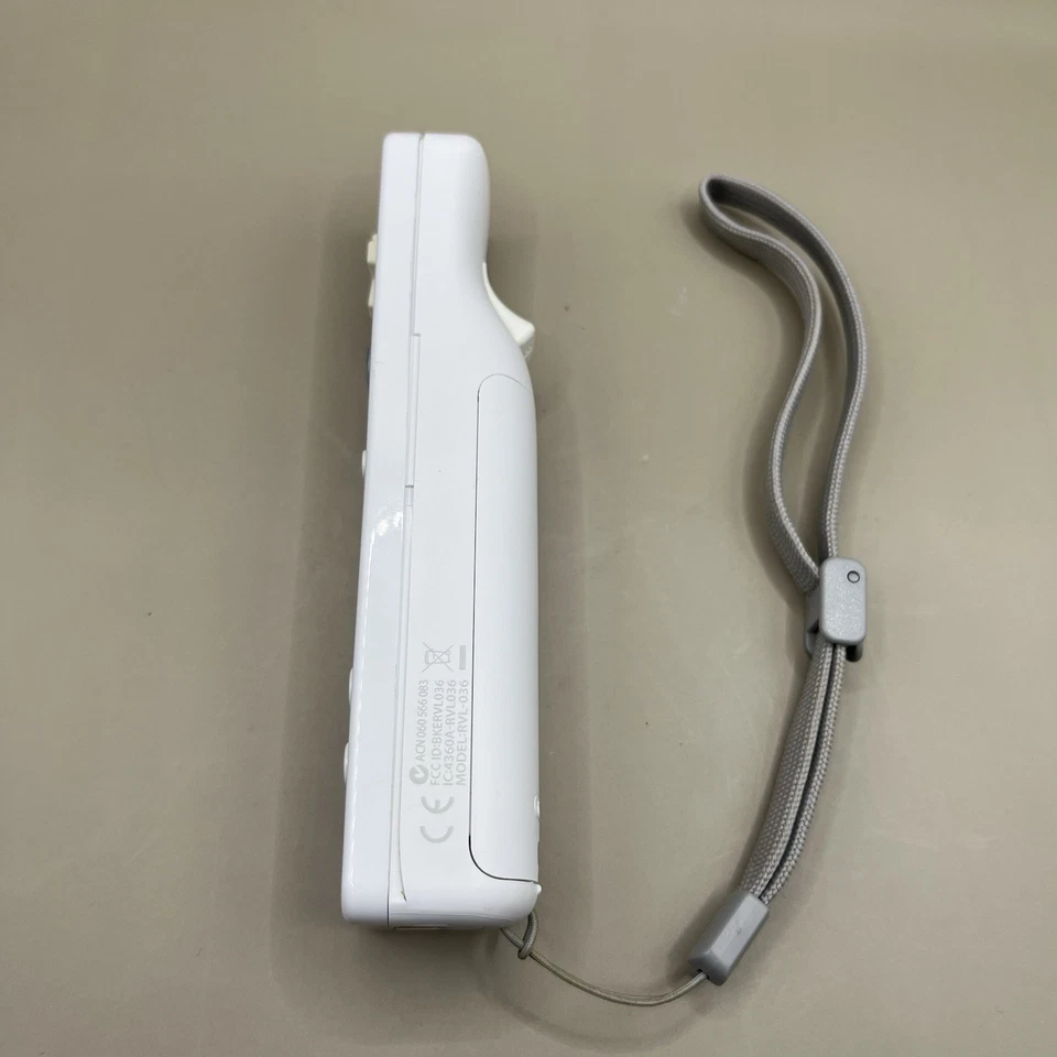 Wii Mote Controller Nintendo Wii Telecomando Wii Joystick Originale Bianco - Immagine 3 di 4