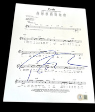 ROB THOMAS SIGNED AUTOGRAPH SHEET MUSIC PUSH MATCHBOX TWENTY BECKETT BAS E