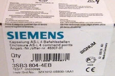 Siemens 3SB3 804-4EB 3SB3804-4EB E:1 -Unused/Original Packaging-