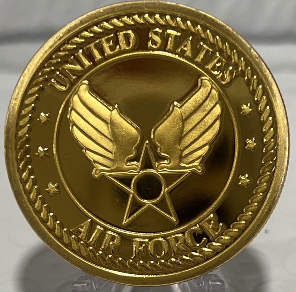 米空軍チャレンジコイン／Air Force Challenge Coin チャレンジコイン U.S.エアフォース 紋章 記念メダル Challenge