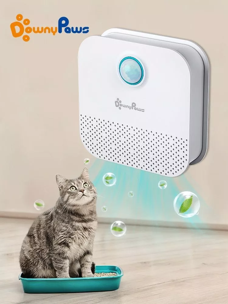 Litter box clearance deodorizer
