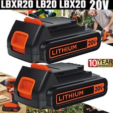 PACK 20V Lithium-ion 1.5Ah/3.6Ah Battery for BLACK DECKER 20 Volt LBXR20 LB20