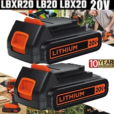 PACK 20V Lithium-ion 1.5Ah/3.6Ah Battery for BLACK DECKER 20 Volt LBXR20  LB20