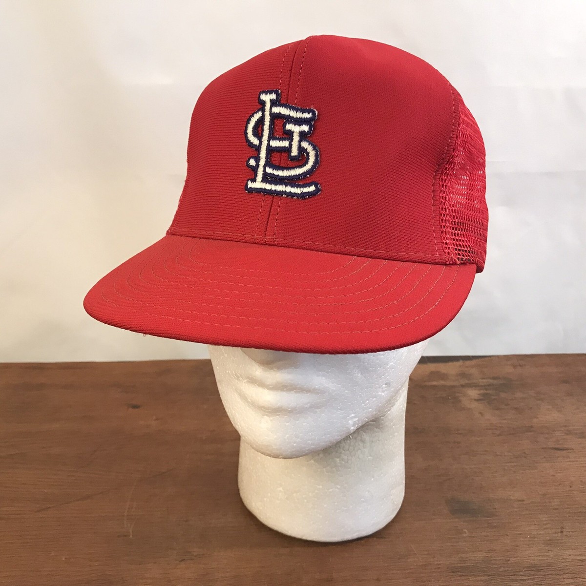 Vintage St. Louis Cardinals Red MLB Snapback Baseball Cap Hat