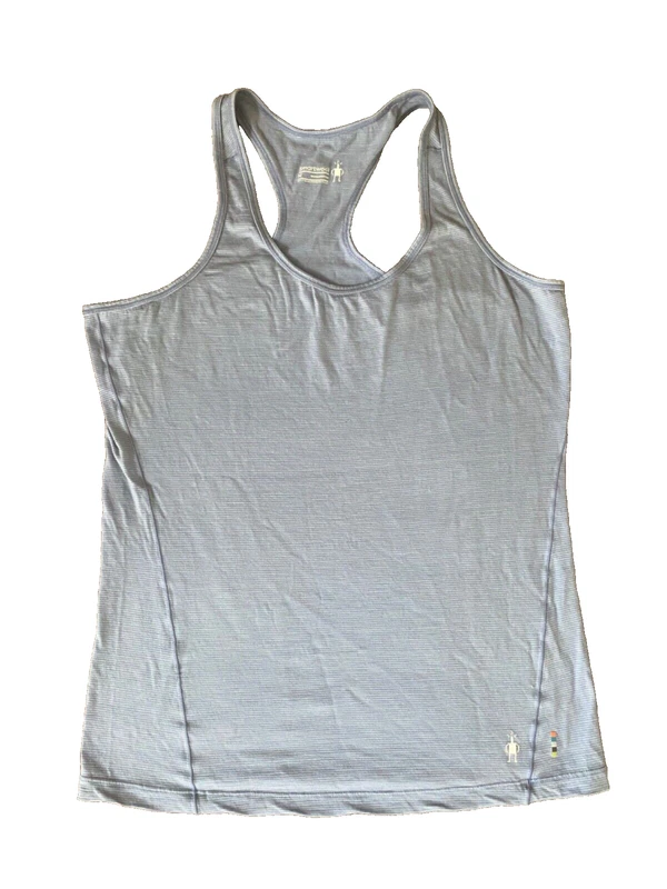 smartwool striped tank-top