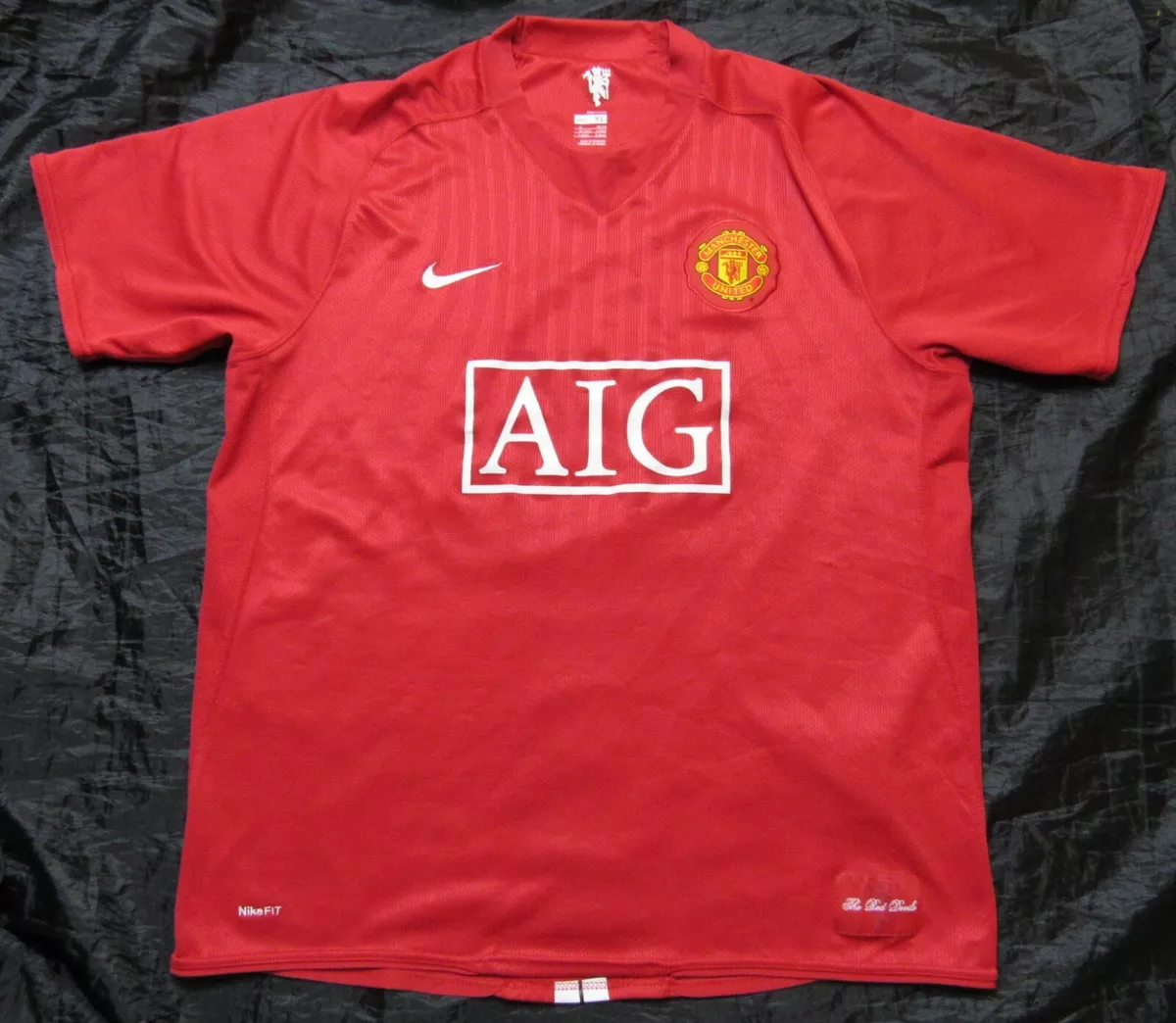 Manchester United 2008 Champions League Final Retro Jersey Men Adult