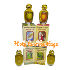 Anointing Oil Set from Jerusalem 4 Holy Oils 10ml Holy land Gift