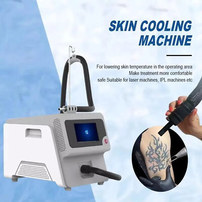 Professional Cold Air Cooling Device for Tattoo Laser Hair Removal Pain Reduce