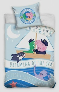 peppa pig cot bedding set