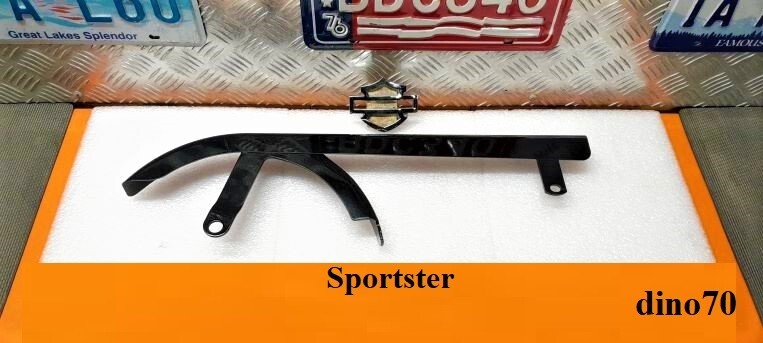 Harley Davidson carter para cinghia superiore nero originale