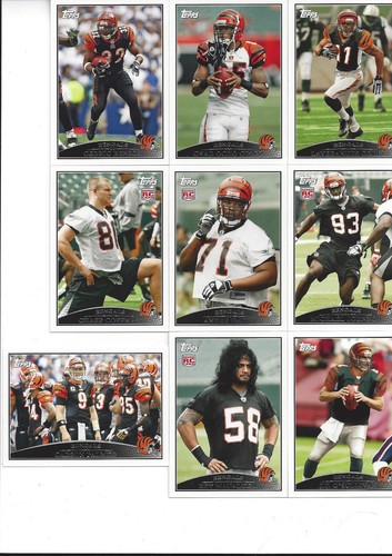 2009 Topps Cincinnati Bengals Team Set Chad Ocho Cinco Palmer Maualuga RC 10 - 第 1/1 張圖片