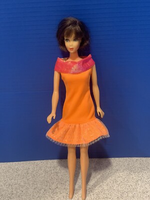 strapless open back dress Show Me Your Mumu x Barbie Pink and Orange Halter Neck Dress NWT- Size –  The Saved Collection main image 1