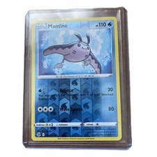 Mantine [Reverse Holo] #61 Pokemon Fusion Strike 