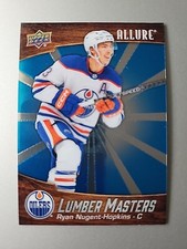 2023-24 Allure Hockey Lumber Masters Ryan Nugent-Hopkins LM-3 Edmonton Oilers...
