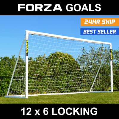 FORZA Football Goal 12ft x 6ft Mini-Soccer Goal PVC Goal