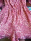 Womens Express Paisley Off The Shoulder Ruffled Romper - Lined - X-Small - NWT  — photo 6