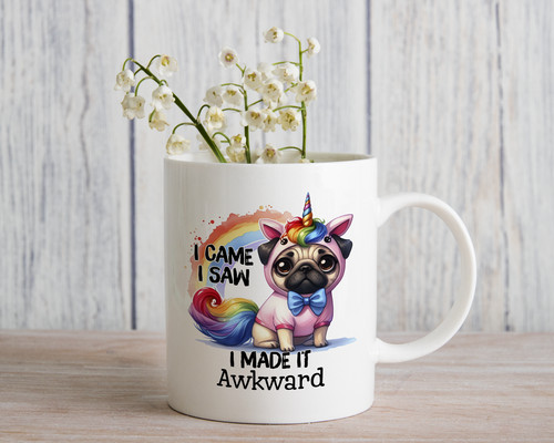 Socially Awkward Novelty Mug Sarcastic Coffee - Picture 4 of 6