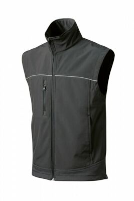 Elysee HEN Softshell Weste schwarz winddicht wasserdicht atmungsaktiv Abriebfest