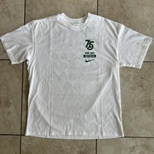 Size M Boston Celtics Nike NBA 75th Anniversary Championship White Green
