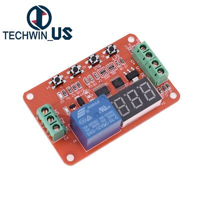 12V Red DVB01 Digital Window Voltage Comparator / Voltage Measurement Module