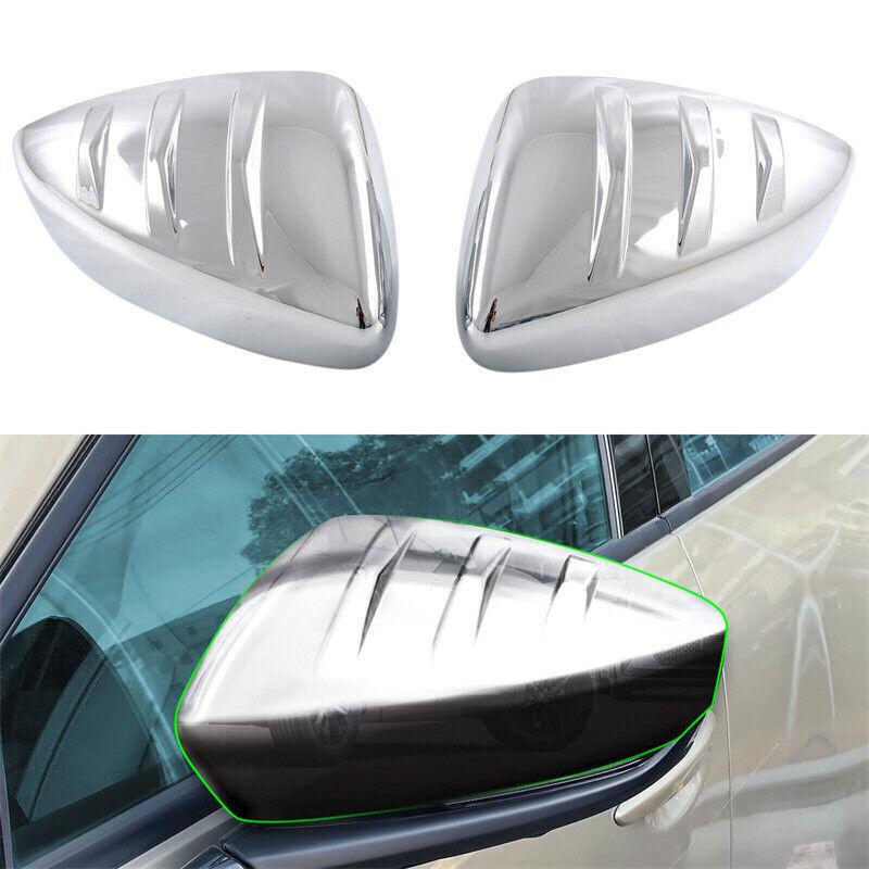 For Mazda CX-50 CX50 2023-2025 Chrome Outer Side Rearview Mirror Cap Cover Trim