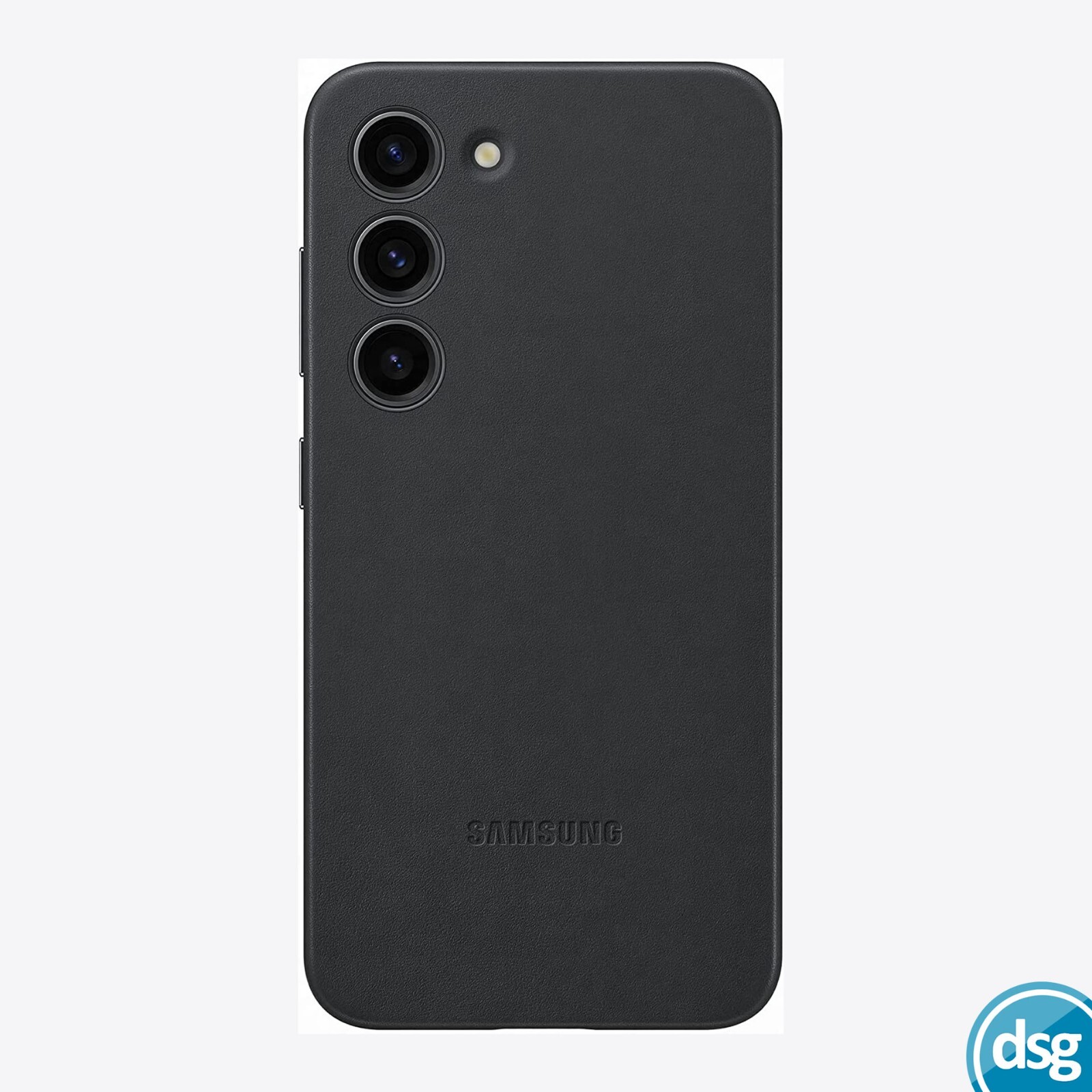 Genuine Samsung Galaxy S23 Leather Phone Case Cover Black Official